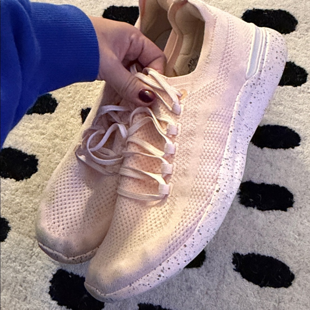APL Techloom Breeze Knit Pink Running Shoe Size Us 11 - Picture 4 of 9